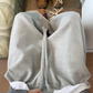 Woolen Curve Pants DAZ0002