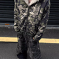 Camouflage Spliced Hoodie Jacket FLG0007
