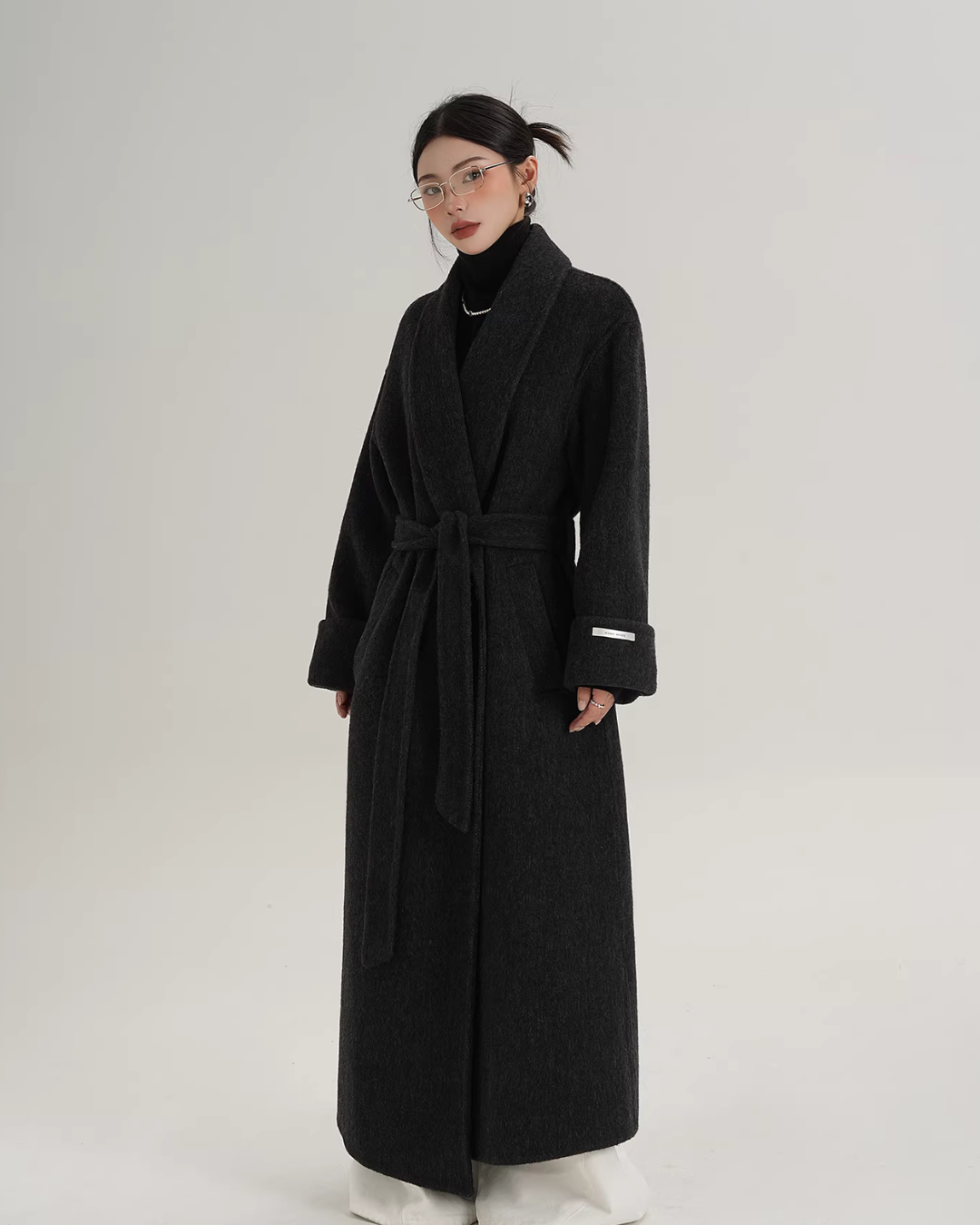 Elegant Long Wool Coat SRS0401