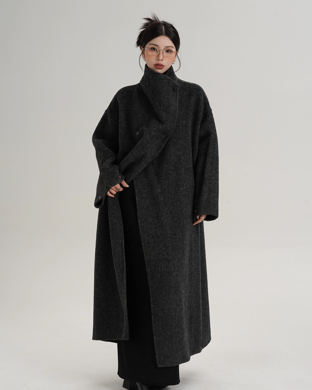 Wool Basic Long Coat SRS0377