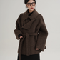 Fake Wool Trench Coat SRS0372