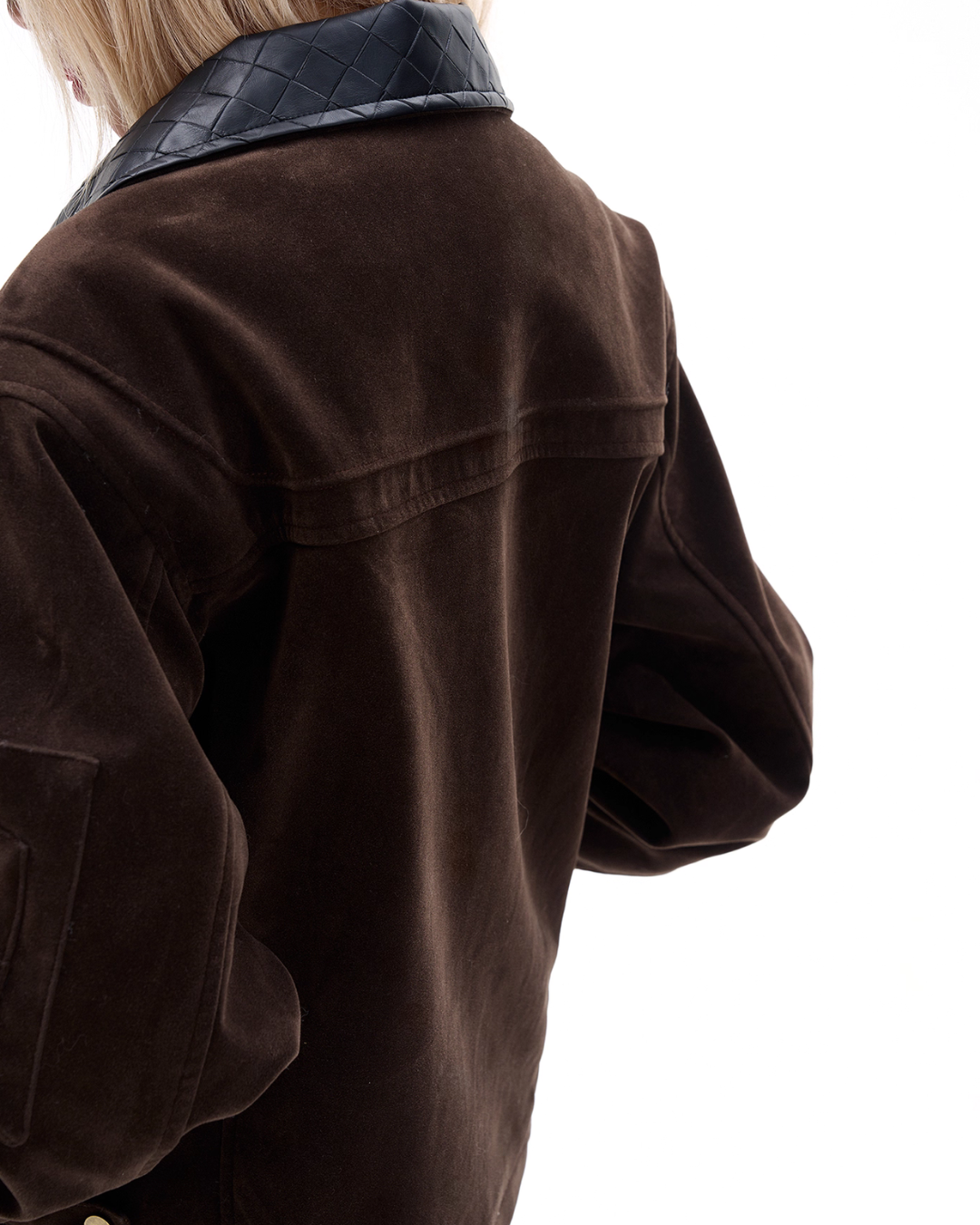 Vintage Buckle Leather Jacket MAD0016