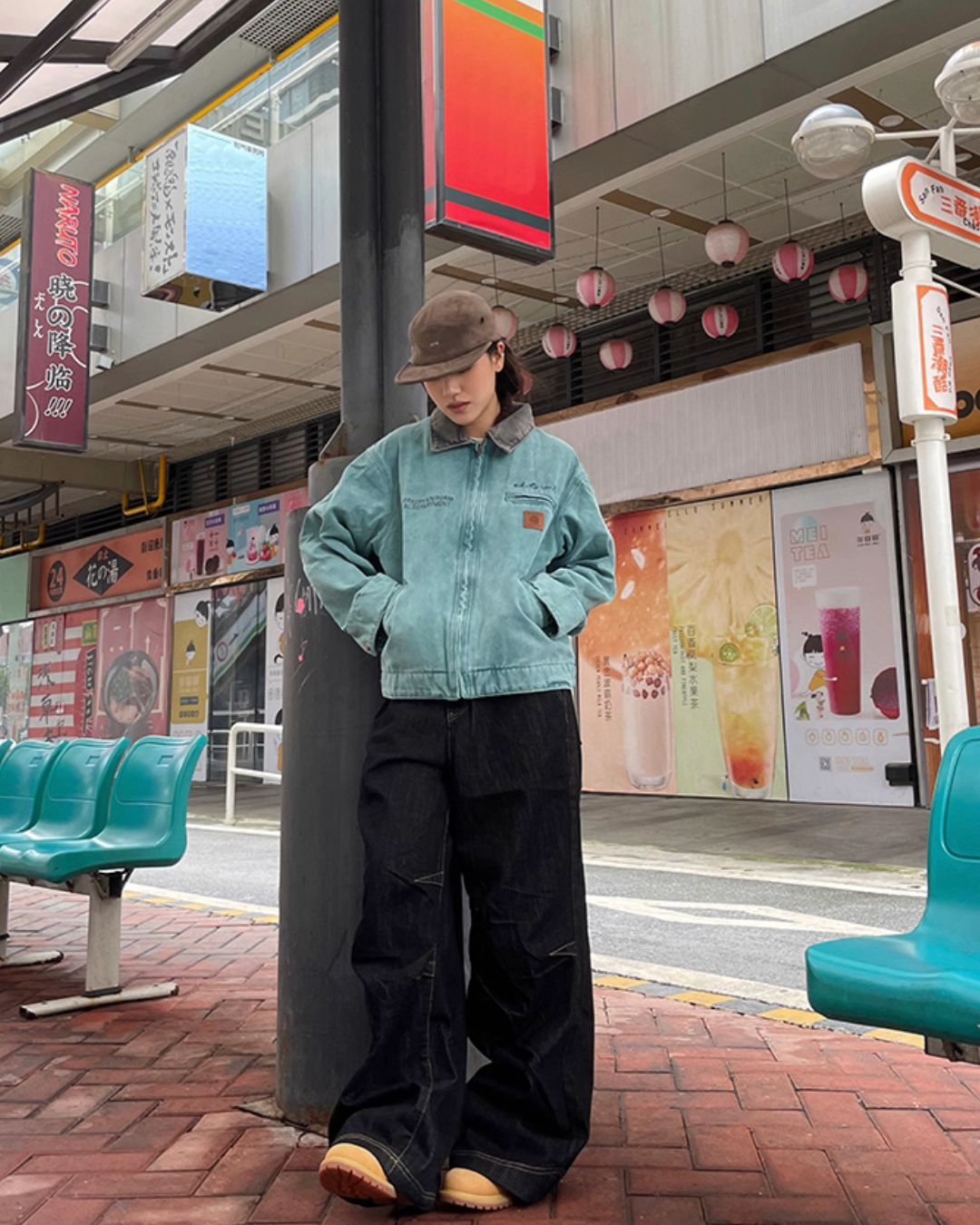 Vintage Denim Work Jacket CYE0063