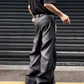 Wide Leg Pleated Casual Pants FLG0005