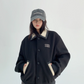 Bicolor Loose Silhouette Jacket YLS0777