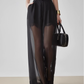 Layer Sheer High-Waist Pants FER0069