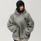 Wool Oversized Pullover Hoodie ACS0384