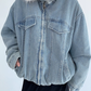 Fur Collar Denim Jacket YLS0994