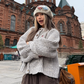 Round Neck Knit Cardigan CYE0031