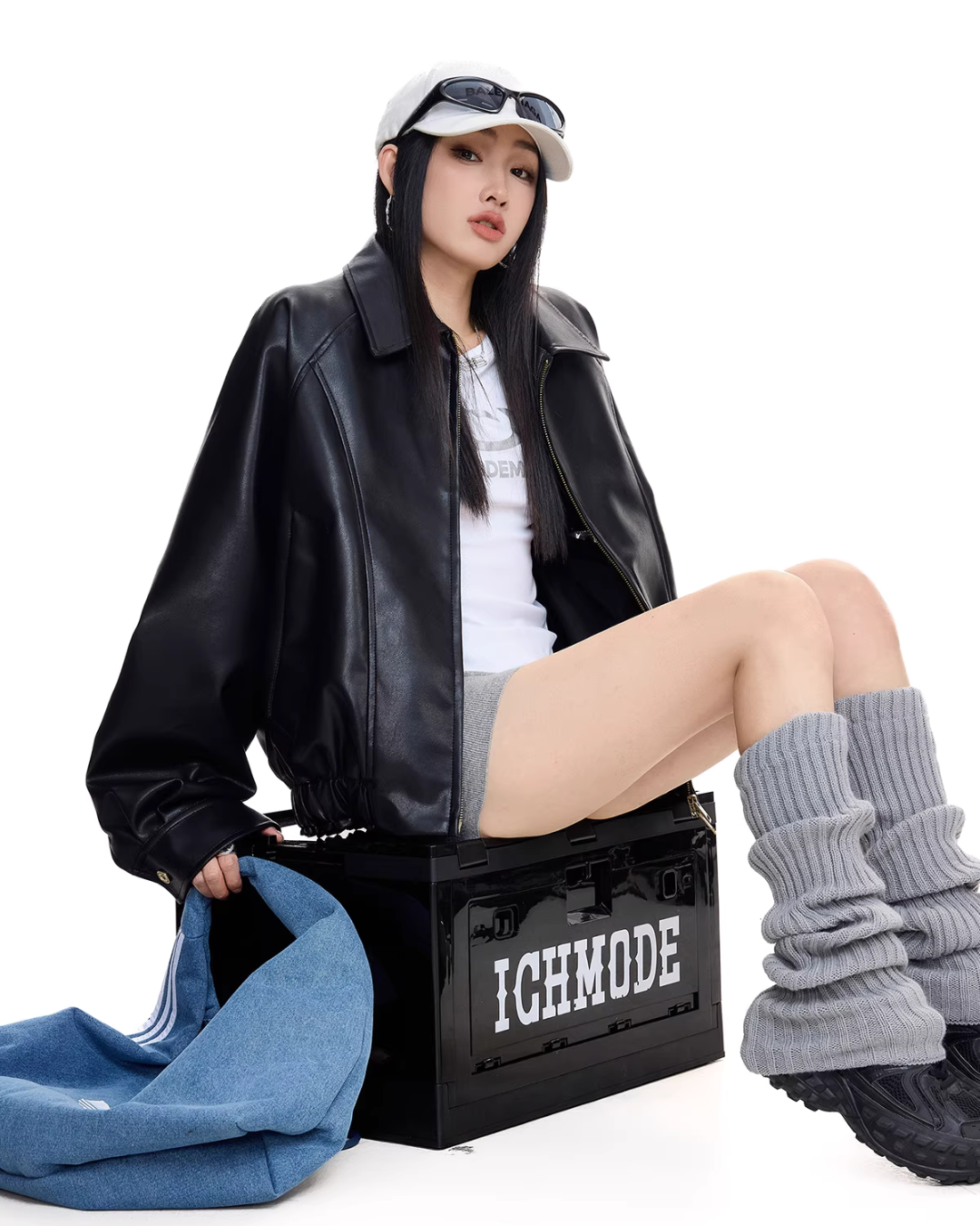 Elegant Leather Jacket ICM0095