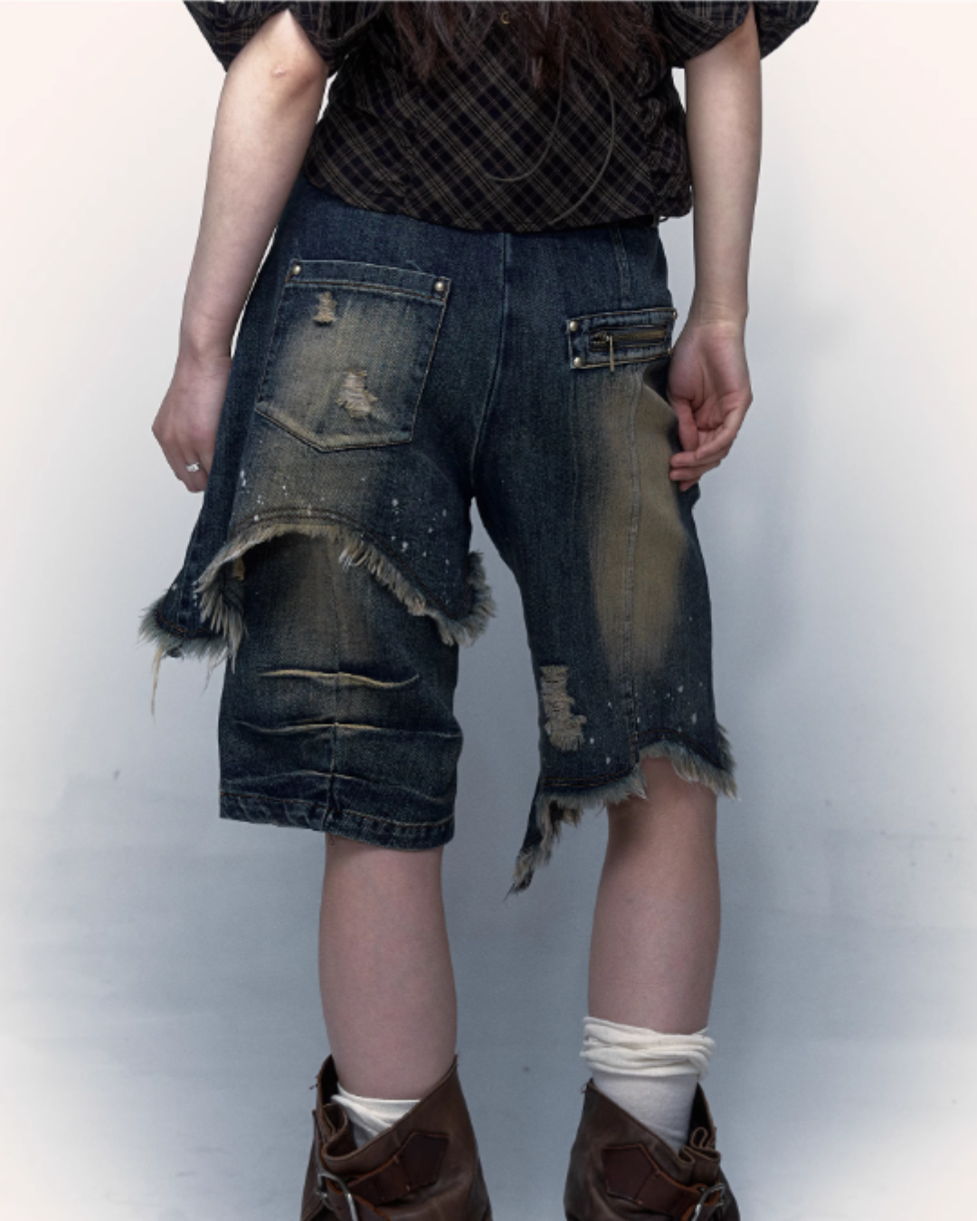 Punk Street Wash Denim Pants NOR0010