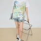 Summer Print Short-Sleeve T-Shirt FER0256