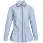 Blue Stripes Long-Sleeve Shirt WDB0015