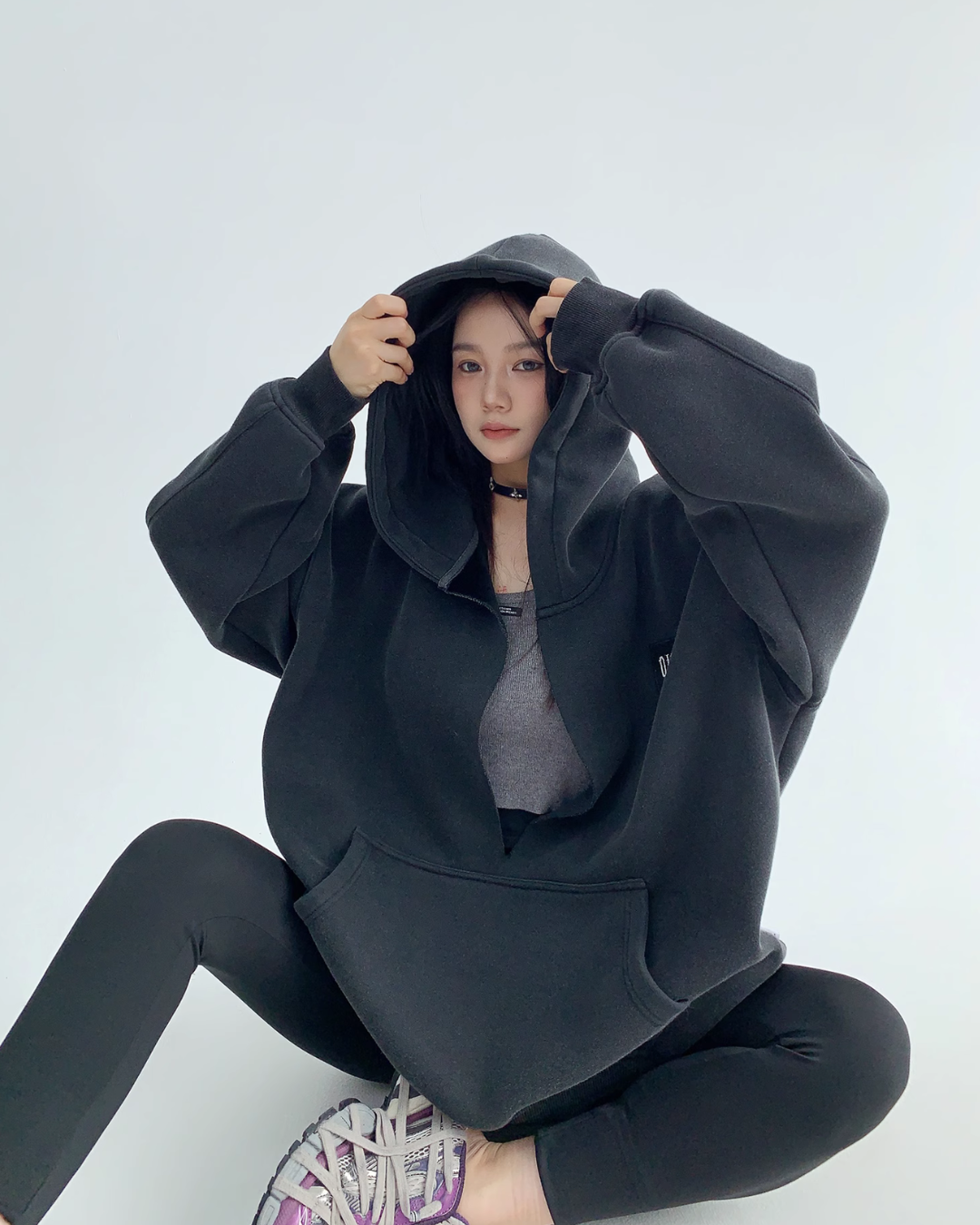 Big Silhouette Sweat Hoodie YLS0502