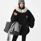 Fur Hood Knit Hoodie ACS0344
