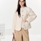 Tweed Jacket/Wide Pants/Long-Sleeve Top ELS0003