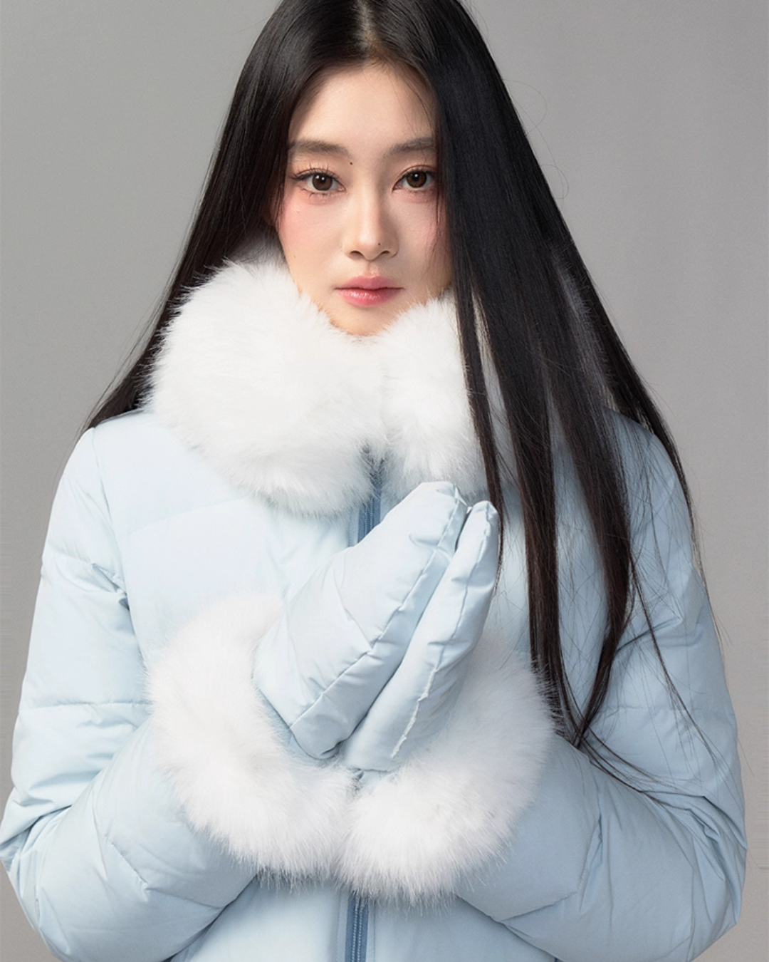 Fur Collar Down Jacket TRK0005