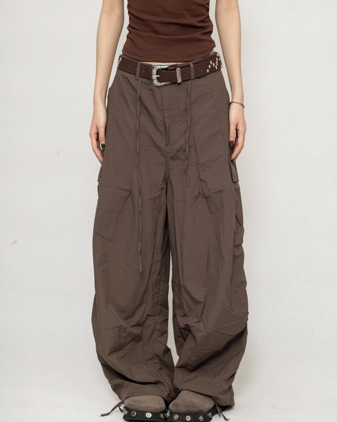 Retro Wide Cargo Pants ZRS0048