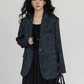 Linen Oversized Casual Jacket/Wide Pants VAS0181