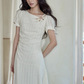 Cotton Apricot Long Dress SMS0026