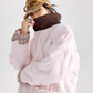 Color Block Collar Down Jacket ICM0108