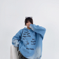 Oversized Doodle Sweat Hoodie YLS0066