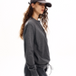 Stripe Two Piece Knit Sweater HGX0040