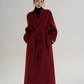 Elegant Wool Long Coat SRS0385
