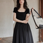Square Neck Balloon Dress SMS0004