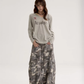 V-Neck Long Sleeve Top  ONP0010