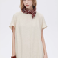 Cotton Linen Gathered Long Dress SHN0040