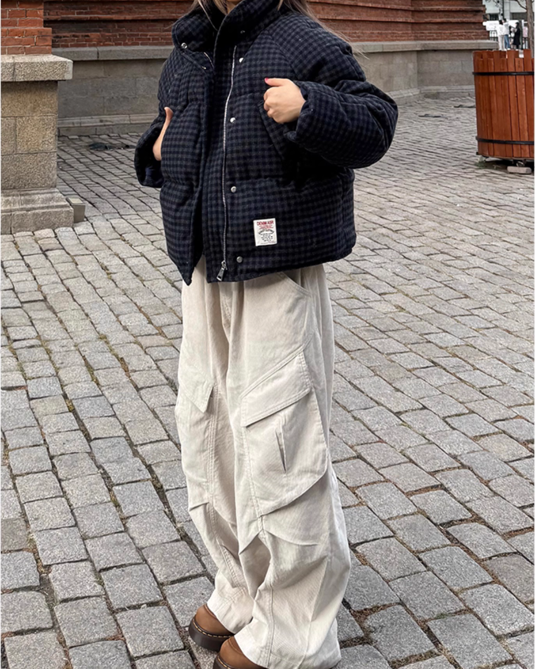 Big Pocket Wide Cargo Pants CYE0006