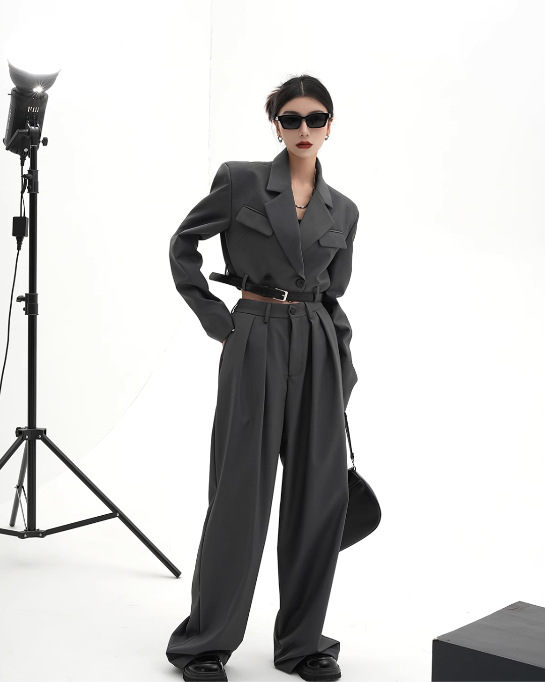 Short Jacket / Wide Pants Setup SRS0285