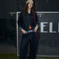 Patchwork High Waist Wide Pants RLZ0008