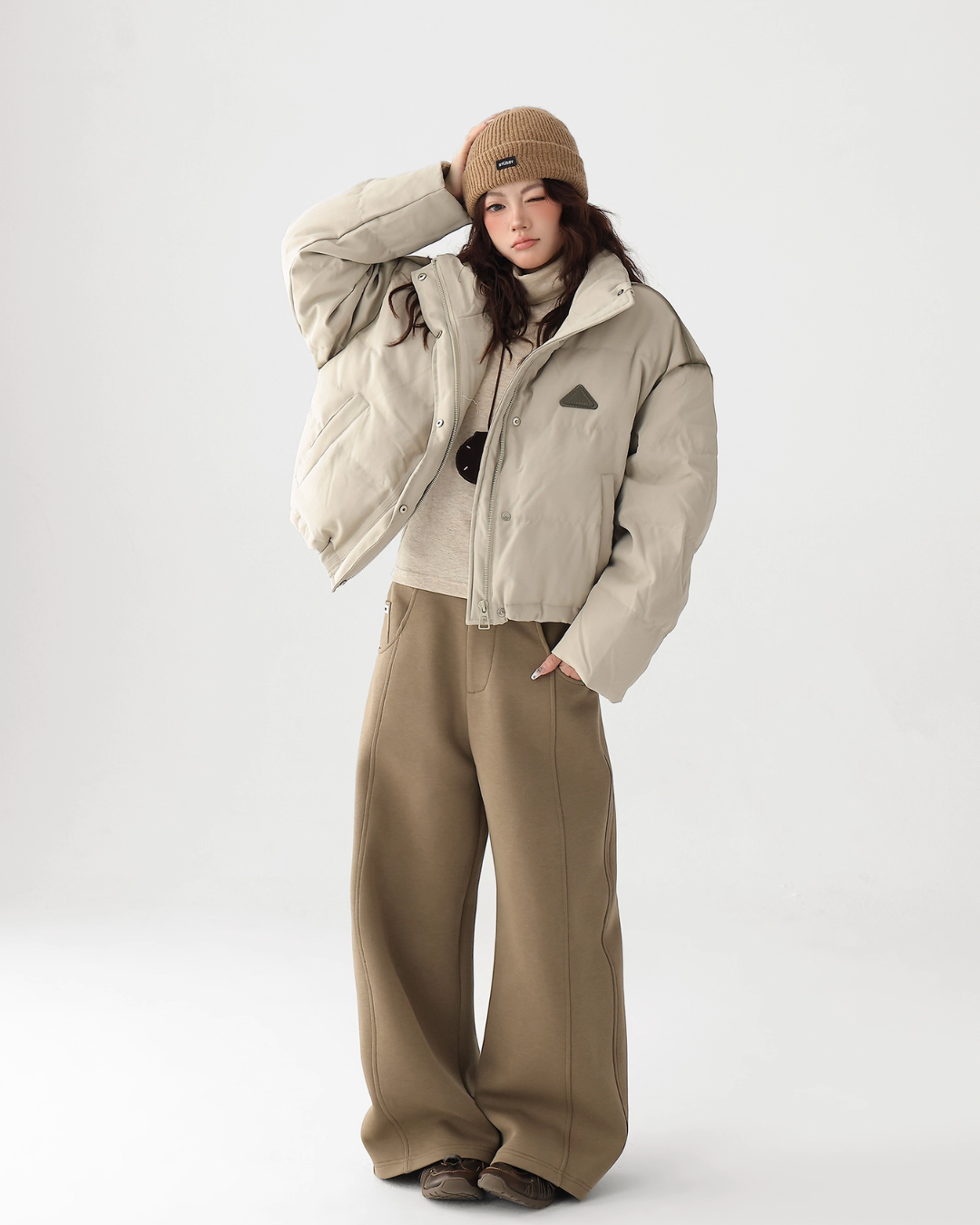 Stand Collar Compact Down Jacket ACS0294