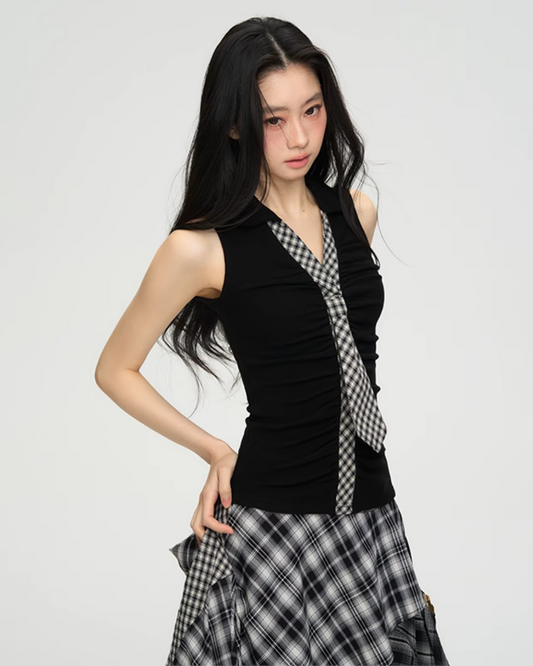Paid Tie Slim Fit Vest PUC0021