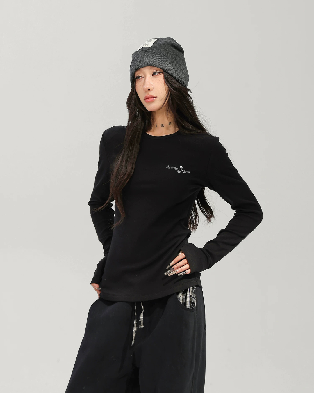 Fleece Long-Sleeve T-Shirt  ACS0390