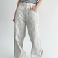 Old White Denim Pants YLS0151