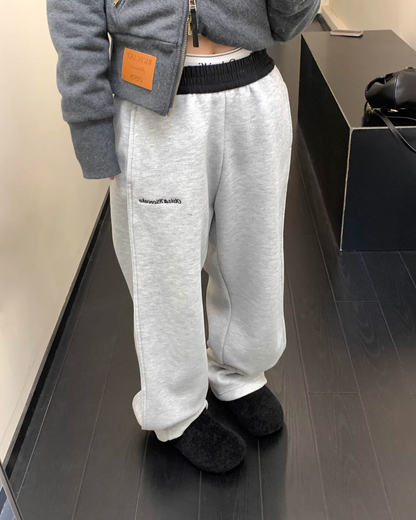 Bicolor Loose Sweatpants YLS0664