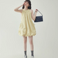 Sleeveless Balloon Silhouette Dress AMU0002