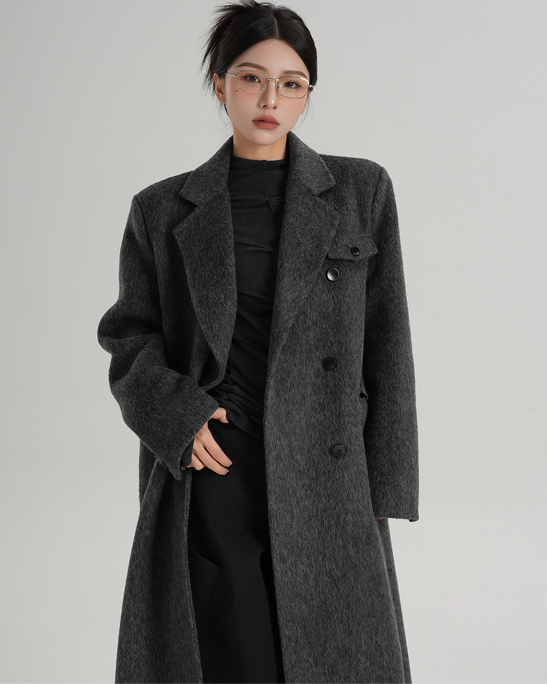 Premium Wool Long Coat SRS0378