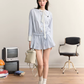 Striped Long Sleeve Dress MST0001