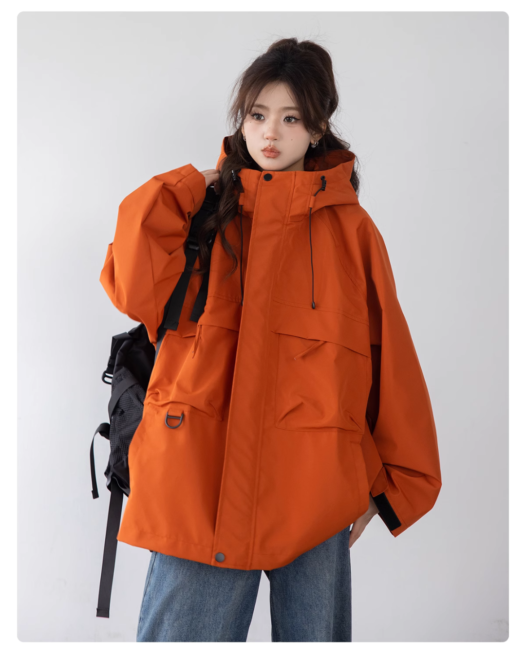 Stand Collar Light Mountain Jacket ALS0003