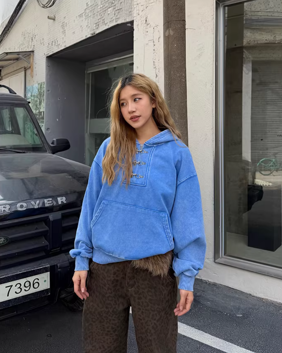 Washed Water Vintage Hoodie CYE0092