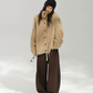 Stand Collar Ribbed Knit Cardigan ACS0392
