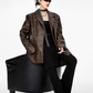 Vintage Leather Jacket  ICM0066