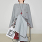 Patchwork Double-Layer Long-Sleeve T-Shirt FER0390