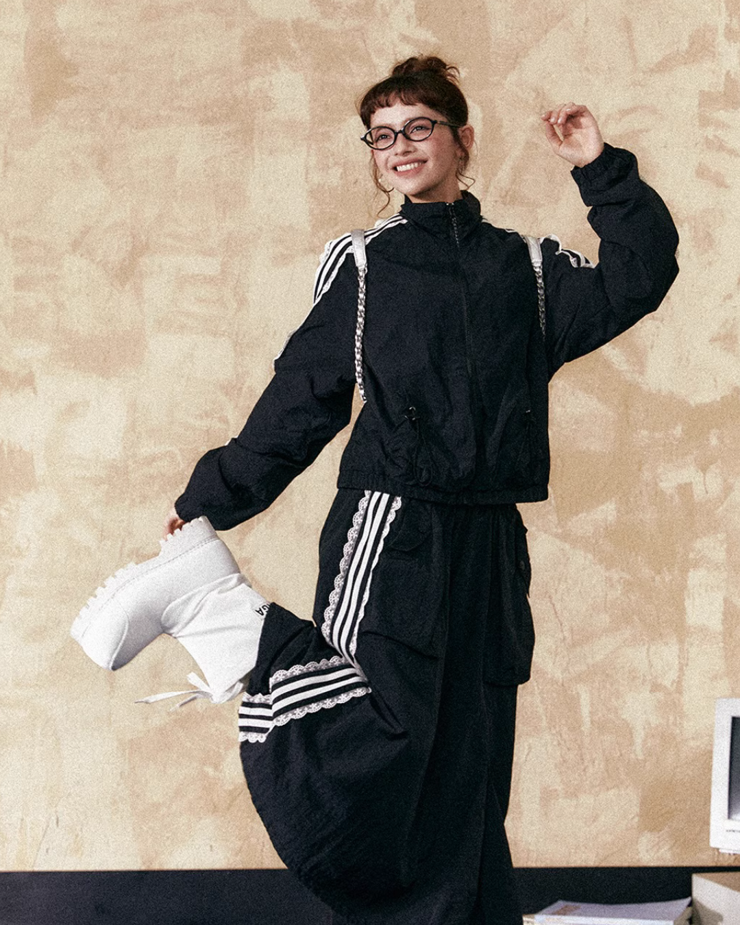 Girly Sideline Track Jacket / Long Skirt EZK0040 Girly Sideline Track Jacket / Long Skirt EZK0040