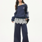 Sideline One Shoulder Tops / Wide Pants / Halter Neck Dress WEO0015