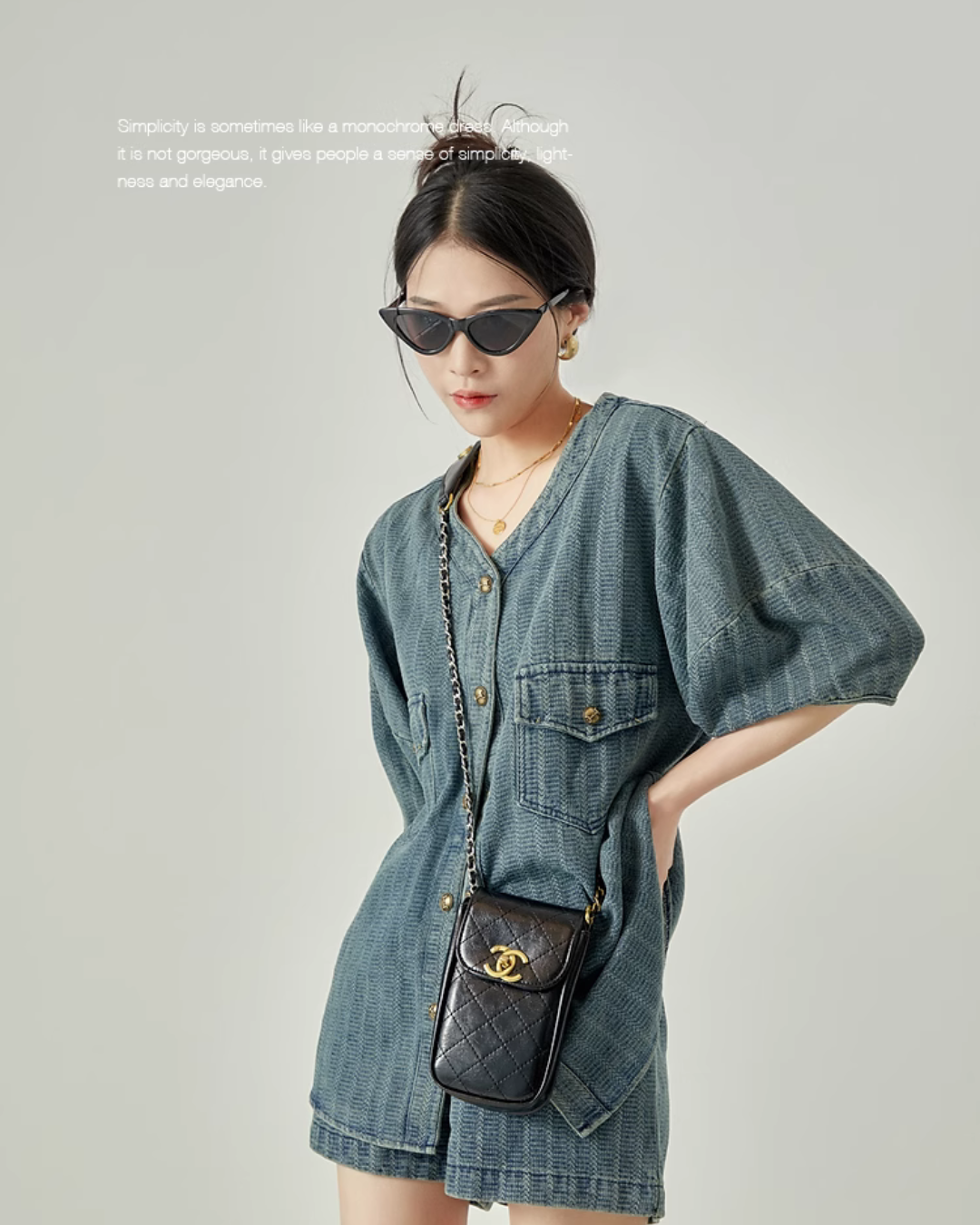 Luxury Denim Tops / Denim Pants LLA0065